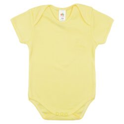 Bodysuit manche courte – Jaune