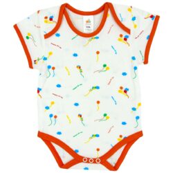 Bodysuit manche courte “Balloon” – Ecru