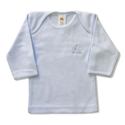 T-Shirt Long Sleeves  - Blue