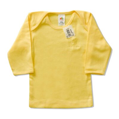 T-Shirt Long Sleeves  - Yellow