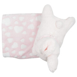 Toy Blanket (Rabbit) – Rose