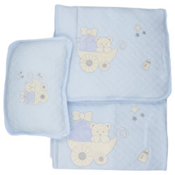 Sleeping Bag Set (Stroller) – Blue