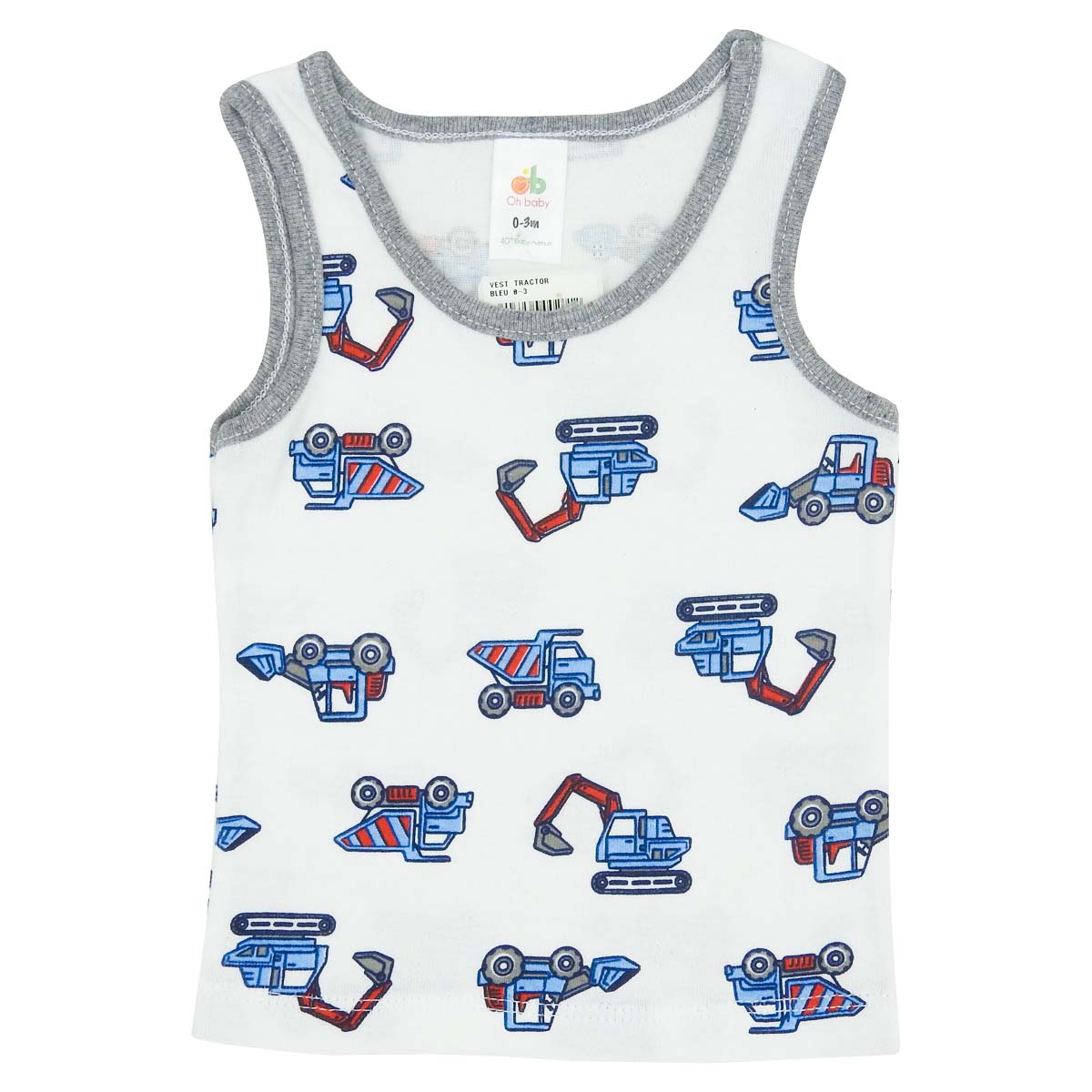 Vest “Tractor” – Blue