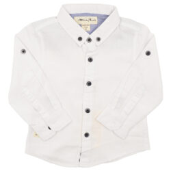 Shirt long sleeves – White