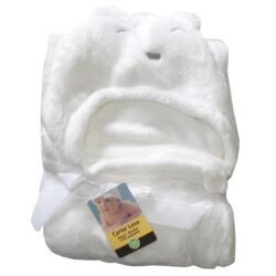 Blanket Hooded, White