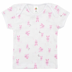 Short Sleeve T-shirt (Rabbit) – White