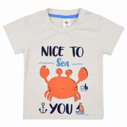 T-shirt MC “Sea you” -Ecru