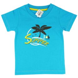 T-Shirt MC SUMMER – Turquoise