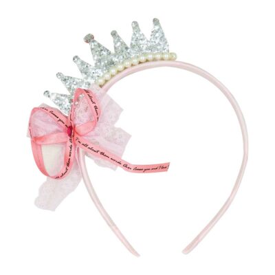 Headband crown - silver