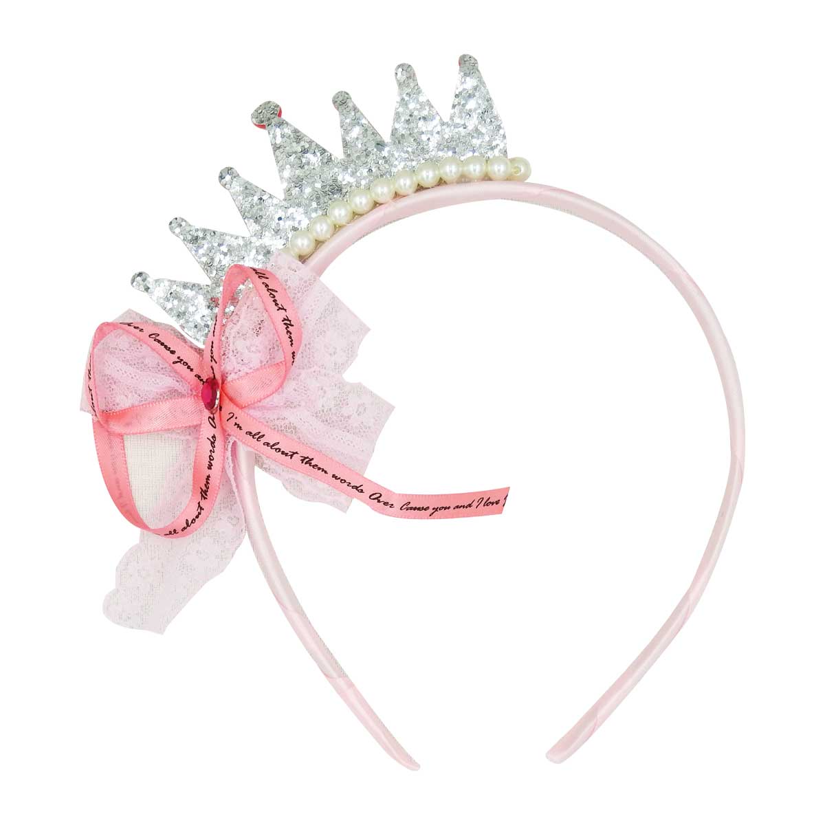 Headband crown - silver - ohbaby