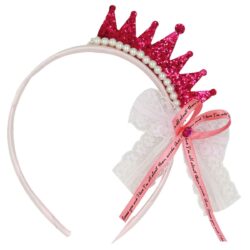 Headband crown – Fushcia