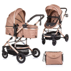 Set Stroller + Carseat “Estelle” – Sand