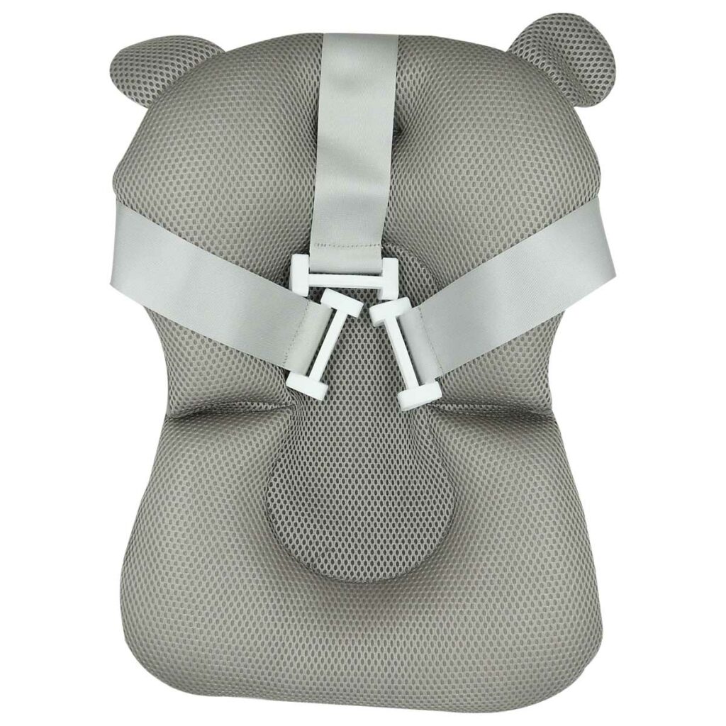 BCHKO Baby Bade Netz & Kissen - Verstellbare Badehilfe Für Neugeborene