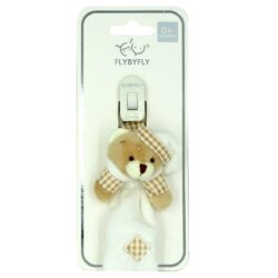 Pacifier clip FY- Universal White