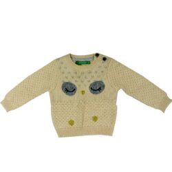 Sweater ‘Owl’ ML- Beige