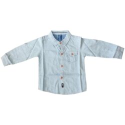 Shirt ML Collar  -Blue
