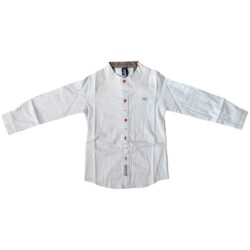 Shirt ML Mau Collar  -Blue