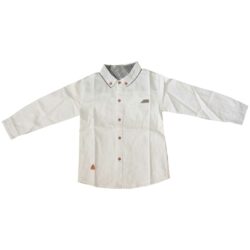 Shirt ML  Collar – White