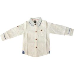 Shirt ML Collar – White