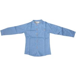 Shirt ML  Mau Collar – Blue
