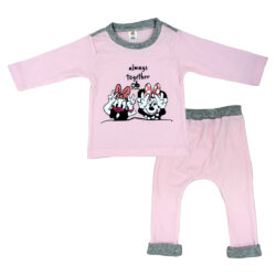 ENS T-SHIRT ML’Mickey Always Together’- Pink
