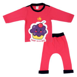 ENS T-SHIRT ML’Cupcake Sweet munchies’- Pink
