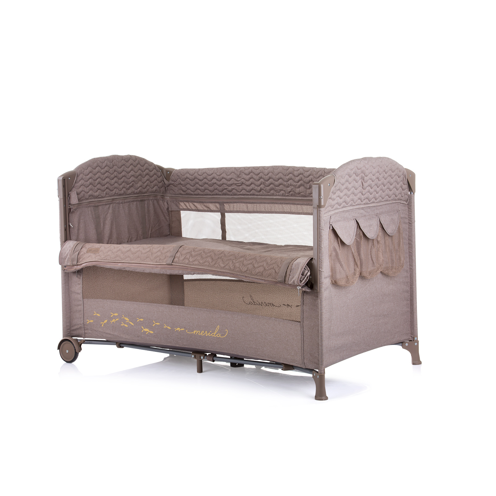 Cot Merida Humus Linen ohbaby