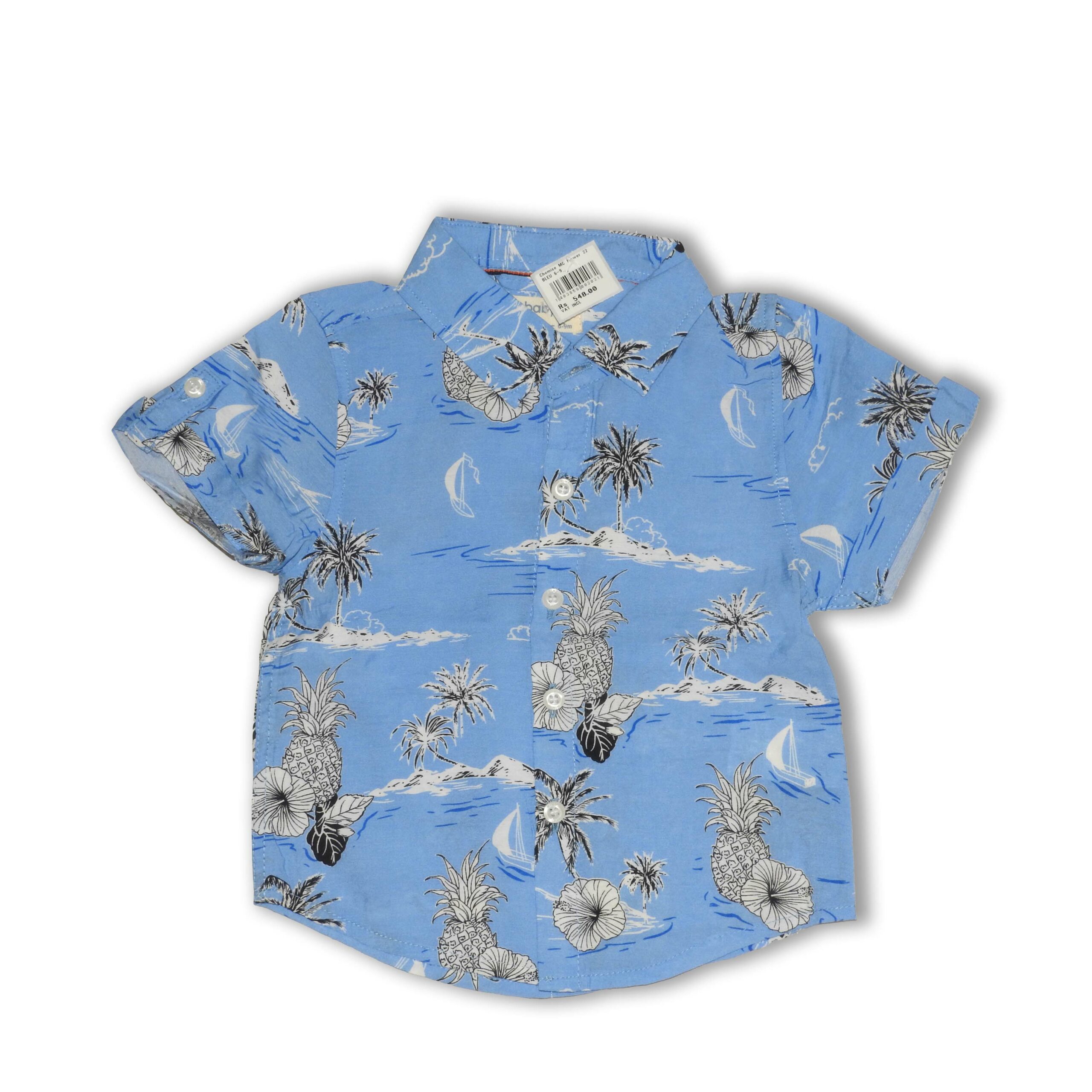 Shirt MC (Col/Pineapple) – Blue