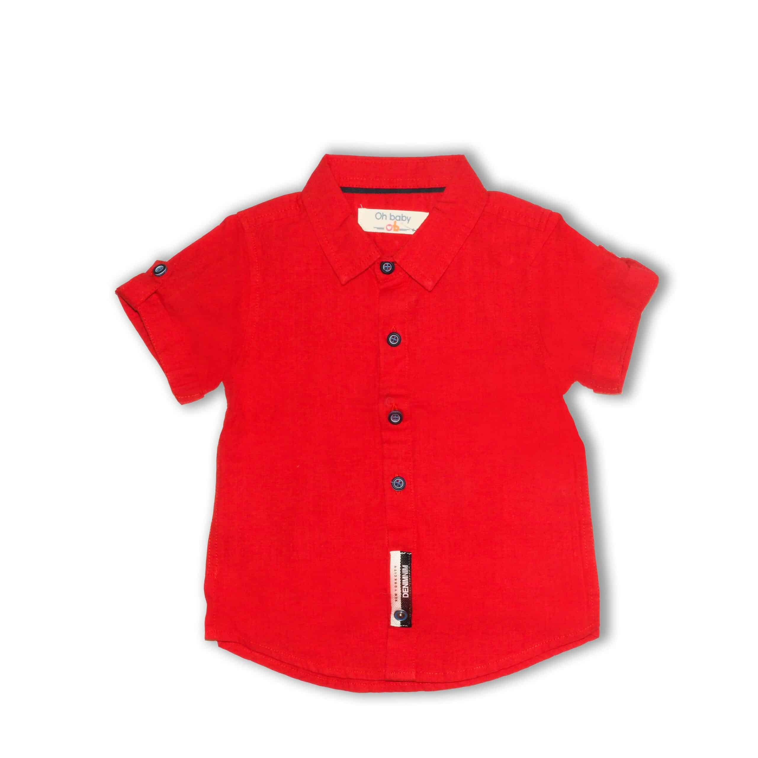 Shirt MC (Col) – Red