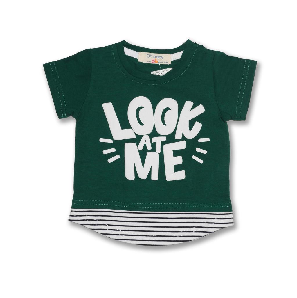 T-Shirt  “Look At Me” – Vert