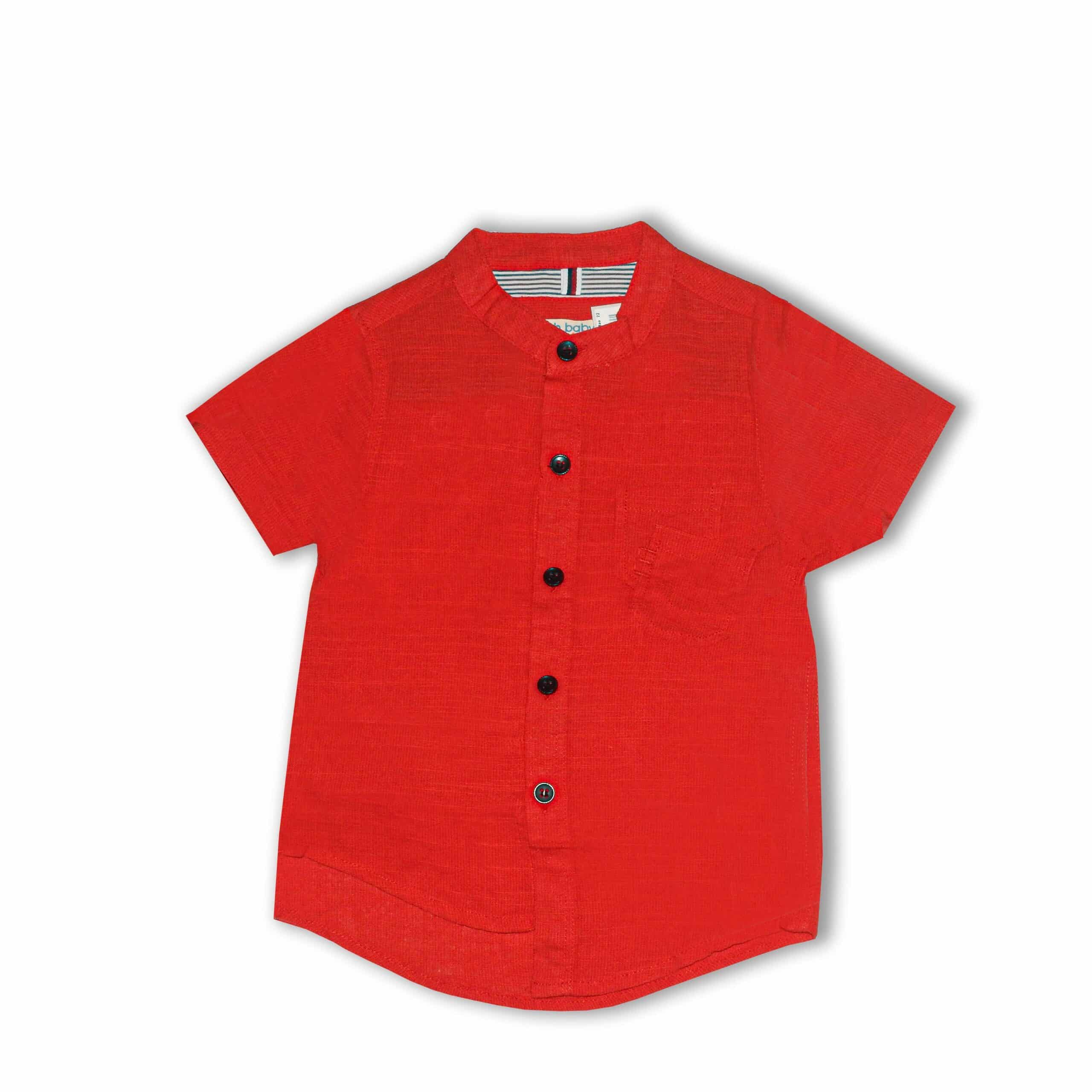 Shirt MC (Col Mao) – Red