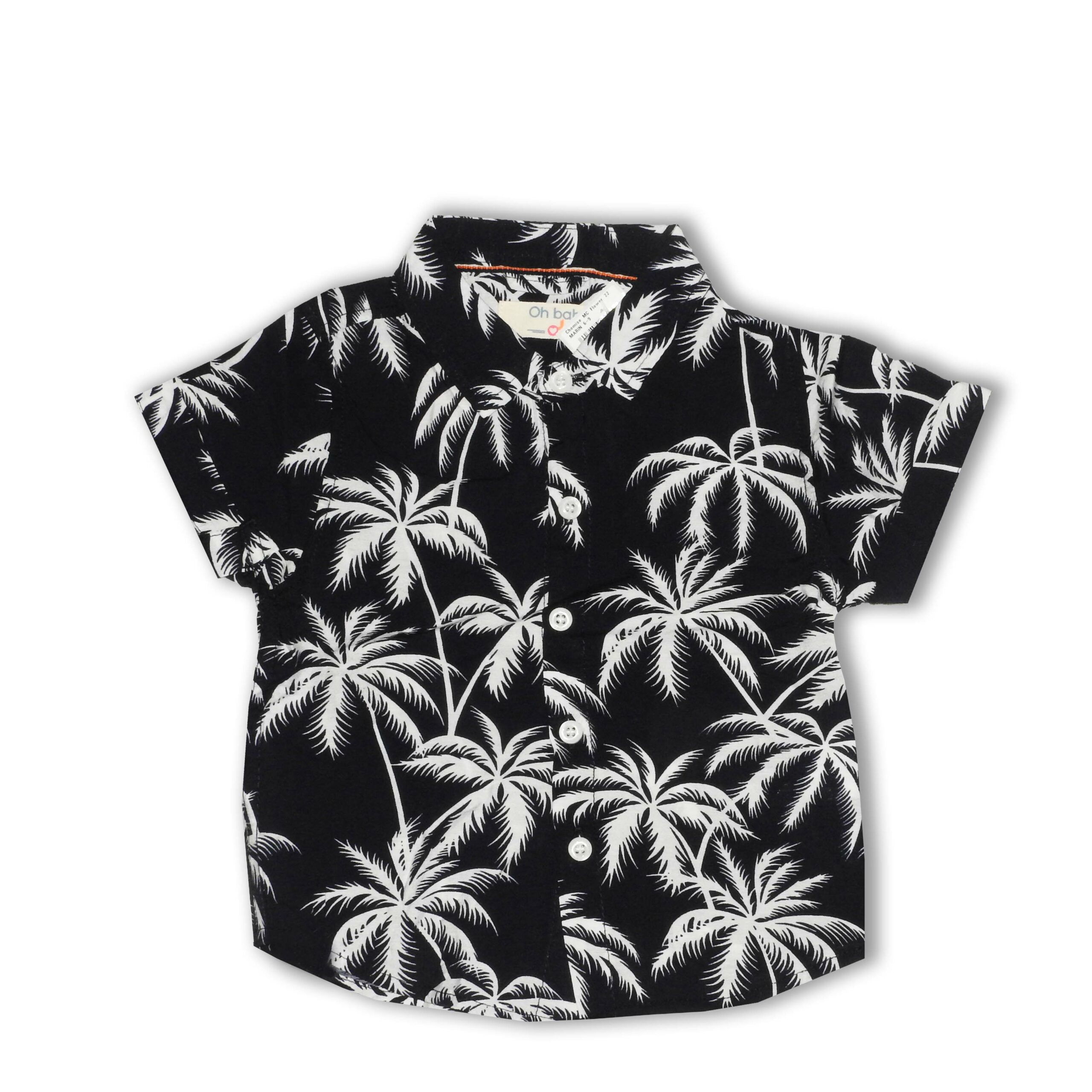 Shirt MC (Col/Coconut Tree) – Navy