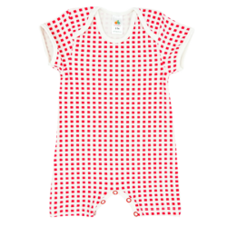 Combi “A Carreau” – Blanc