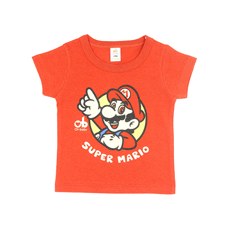 T-Shirt  “Super Mario” – Rouge