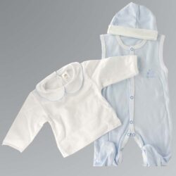 Babygrow 3pcs, Blue