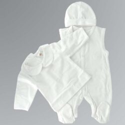 Babygrow 3pcs, White