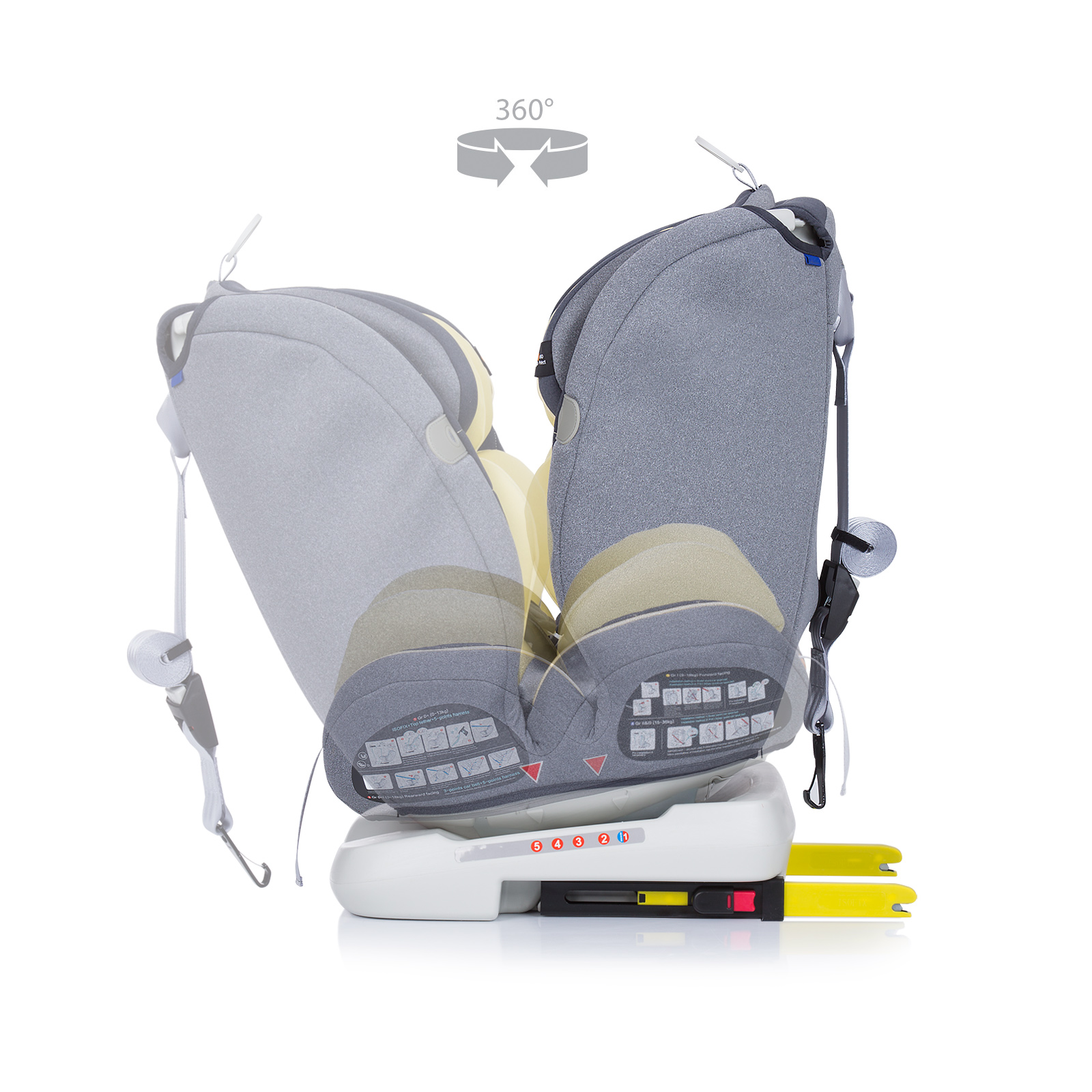 Siege auto star top ibaby isofix travel