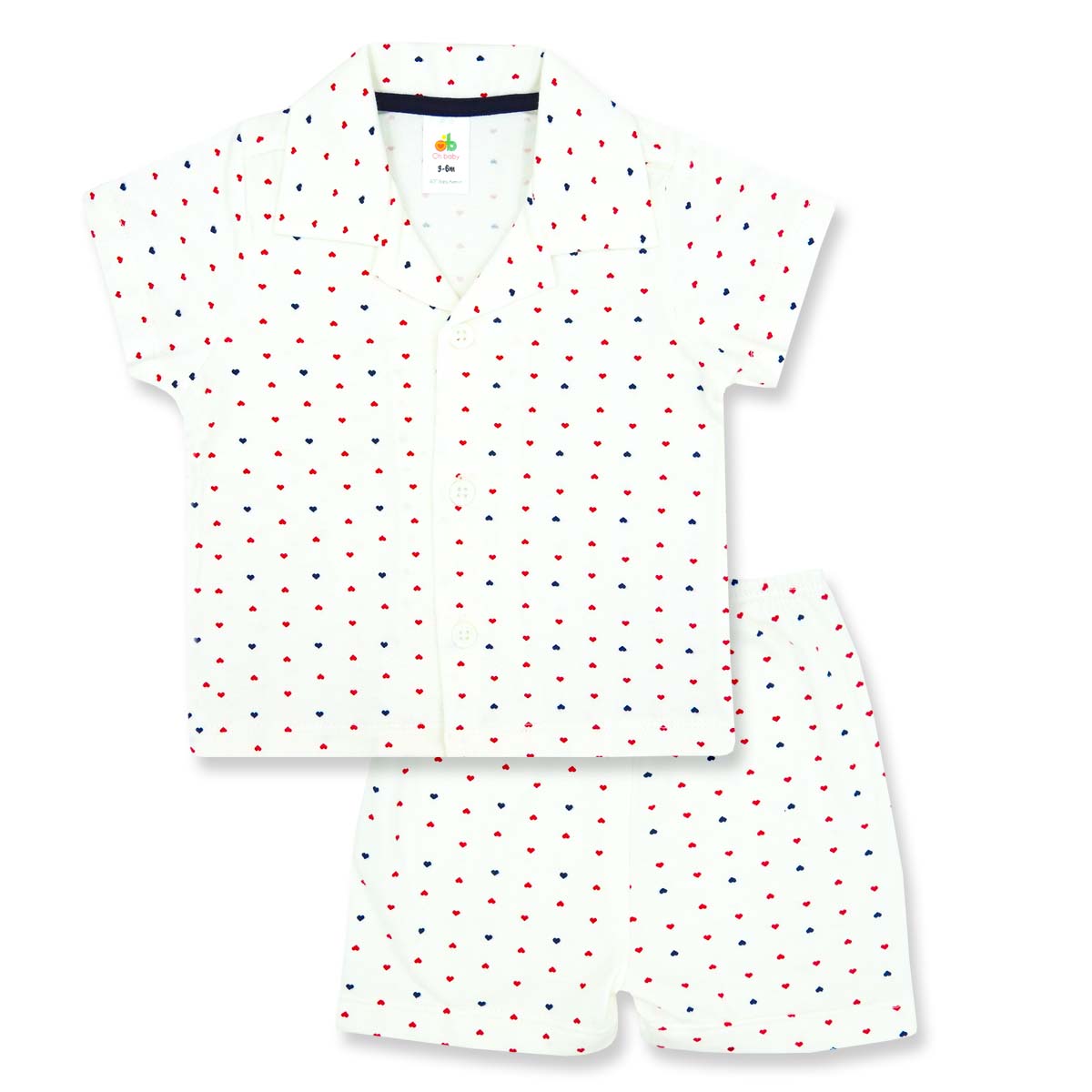 PYJAMA  “Heart” – Blanc
