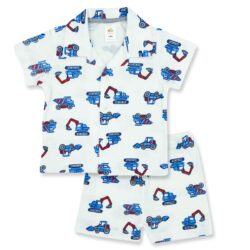 PYJAMA  “Tractor” – Blue