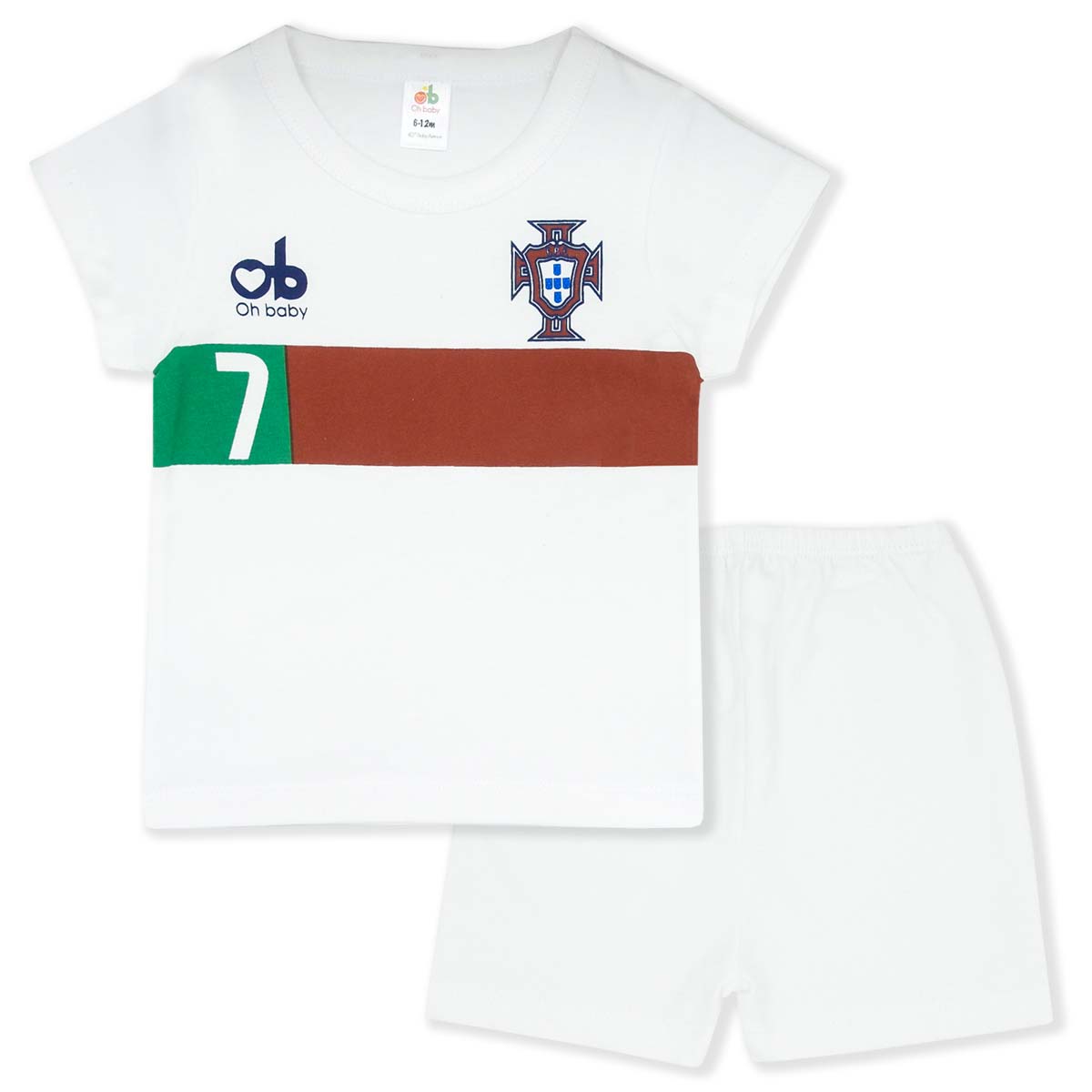 T-shirt set  “Portugal” – White