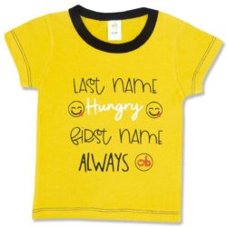 T-Shirt  “Hungry” – Moutard