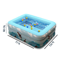 Swimming Pool – 2.1m x 1.35m x 60cm