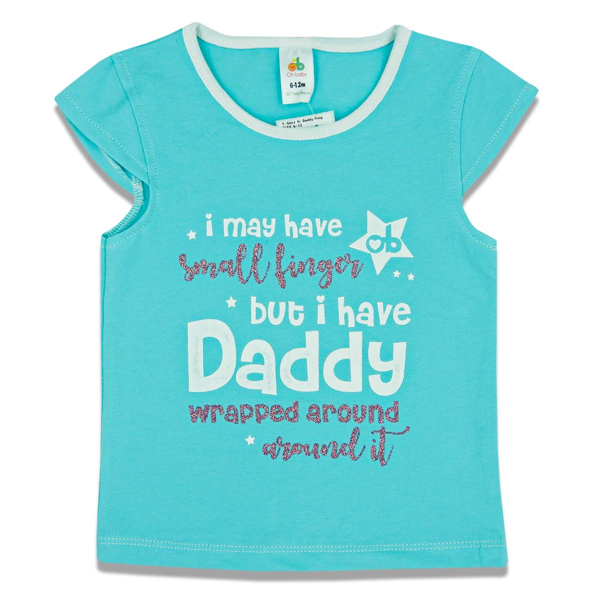 T-Shirt  “Daddy-Finger” – Blue