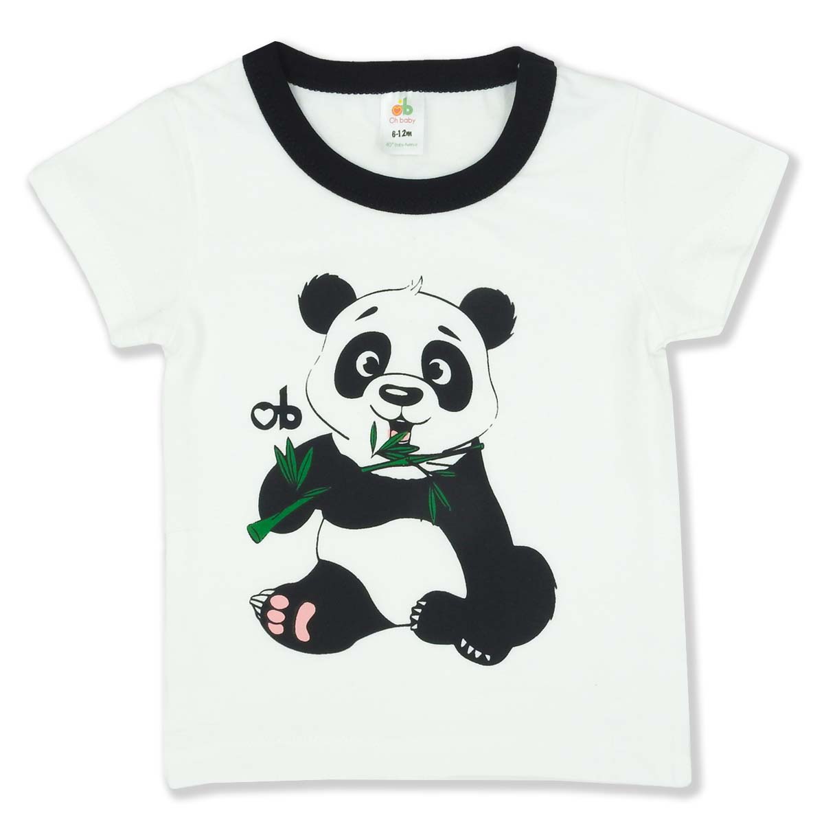 T-Shirt  “Panda” – White