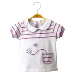 T-Shirt  “Rayure” – Purple