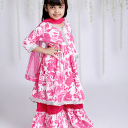 Kurti Sharara – Rose