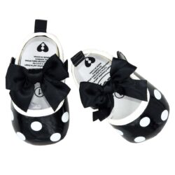 Shoes Girl – Black (White Dot)