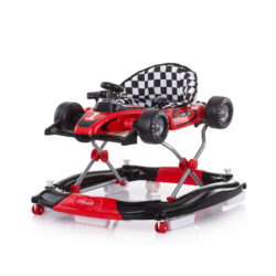 Musical Baby Walker 4 in 1 “Racer” – Red/Black