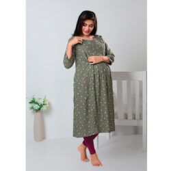Maternity Dress – Green