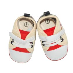 Shoes Tennis Boy & Girl – Beige/White/Red